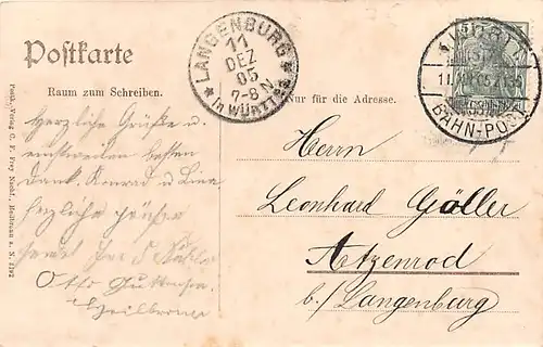 Heilbronn a.N. Neckarpartie mit Brücke gl1905 141.880