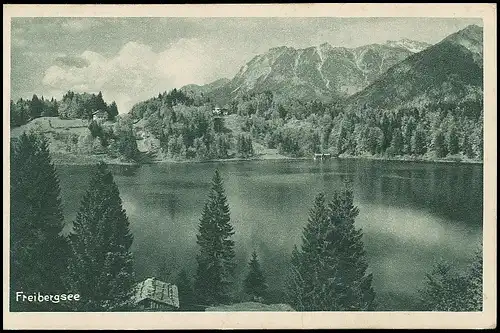 Freibergsee bei Oberstdorf im Allgäu ngl 138.053