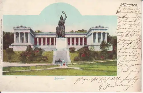 München - Bavaria mit Ruhmeshalle gl1911 216.678