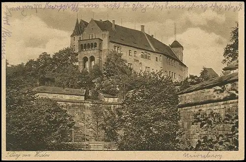 Nürnberg Burg von Westen gl1928 138.570