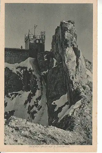 Observatorium auf der Zugspitze ngl C8392