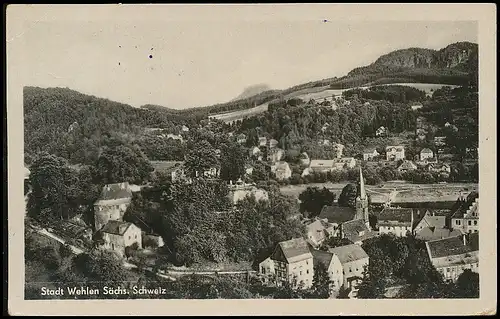 Wehlen (Sächsische Schweiz) Panorama gl1957 139.125