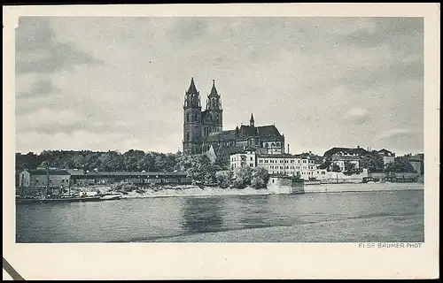 Magdeburg Blick zum Dom ngl 138.929