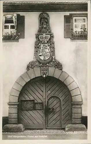 Bad Mergentheim Portal am Hospital ngl 139.859