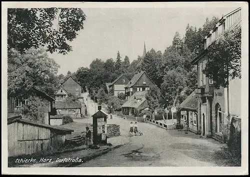 Schierke im Harz Dorfstraße gl1950 138.939