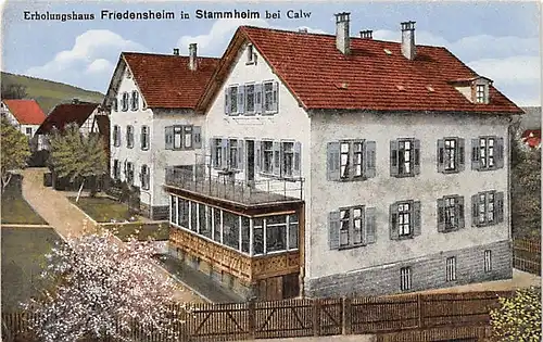 Stammheim bei Calw Erholungshaus Friedensheim ngl 142.141