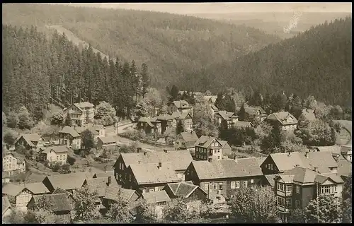 Finsterbergen im Thüringer Wald Panorama gl1960 138.999