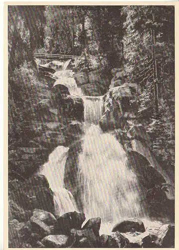 Triberg im Schwarzwald Wasserfall ngl C8328