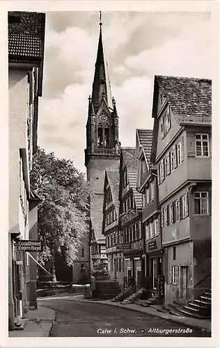 Calw Altburgerstraße Conditorei gl1938 142.067