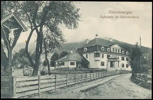 Oberammergau - Fachschule für Holzschnitzerei ngl 137.840