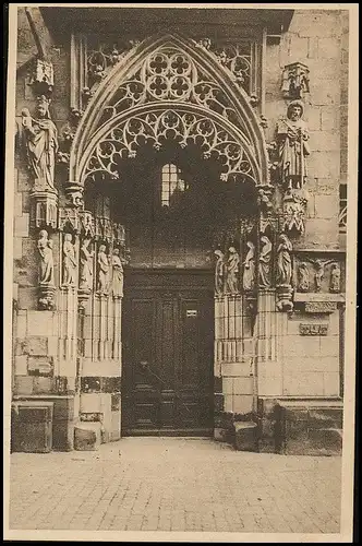 Alt-Nürnberg Brauttor an der St. Sebalduskirche ngl 138.511