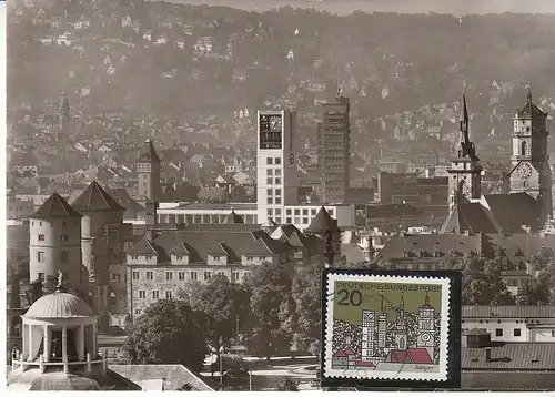 Stuttgart Blick auf das neue Rathaus ngl D0323