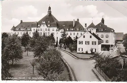 Altshausen Württ. St.Josefshaus gl1957 D0333