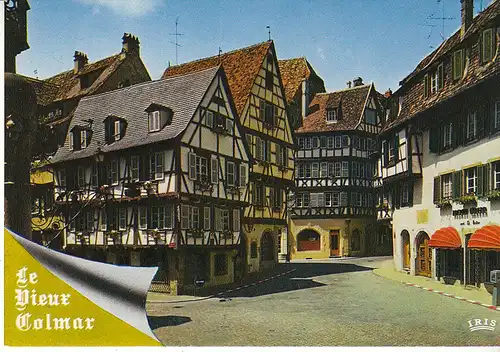 Colmar (Haut Rhin) Le Rue des Marchands ngl C9447