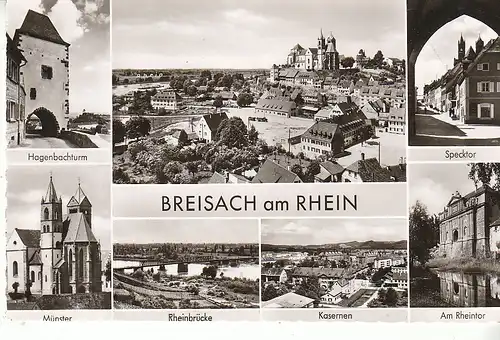 Breisach am Rhein Mehrbildkarte ngl D0344