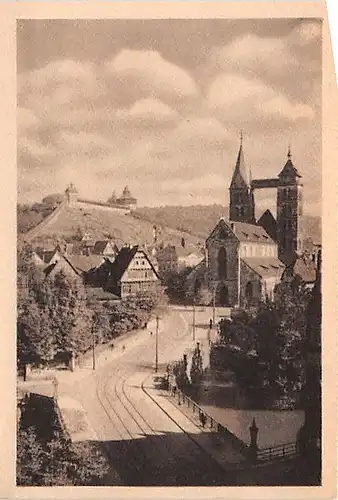 Esslingen a.N. Stadtkirche und Burg ngl 142.235
