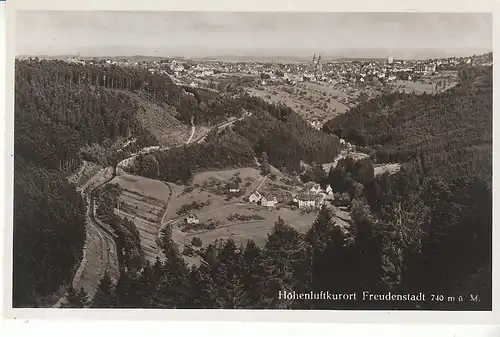 Freudenstadt Schwarzwald Panorama ngl D0364