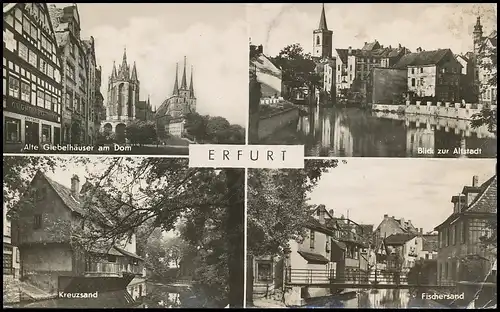 Erfurt Teilansichten gl1956 138.983