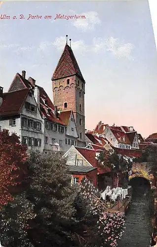 Ulm a.D. Partie am Metzgerturm ngl 144.919