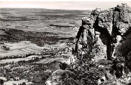 Ochsenwang Blick vom Breitenstein auf Kirchheim-Teck glca.1960 142.285