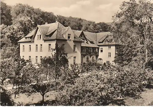 Ilsenburg/Harz Rechsbahn-Erholungsheim Hermann Basse glum 1960? C8167