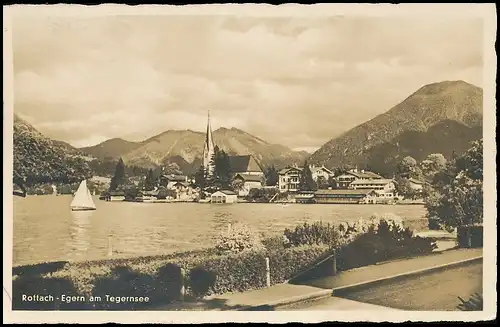 Rottach-Egern am Tegernsee Panorama gl1937 139.709