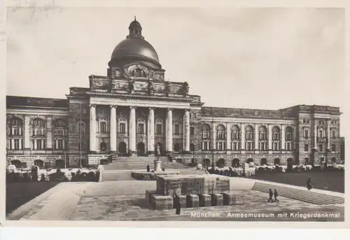 München Armeemuseum mit Denkmal bahnpgl1931 216.473