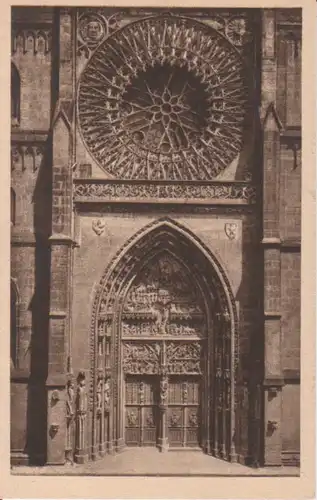 Nürnberg Lorenzkirche Portal ngl 217.358