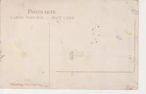 Nürnberg Kaiserstallung Künstlerkarte ngl 217.368