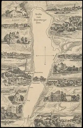 Starnberger See Panorama feldpgl1917 139.367