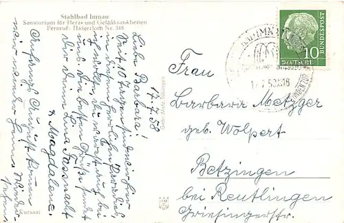 Stahlbad Imnau gl1958 142.310