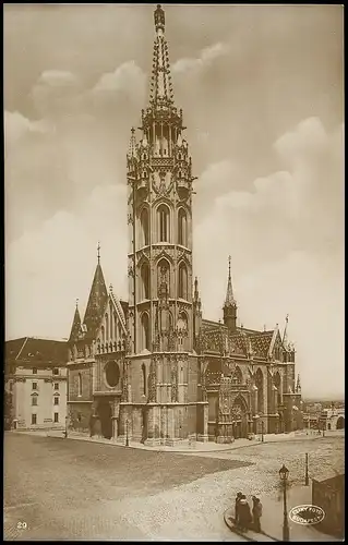 Budapest Mathiaskirche in der Festung ngl 140.220
