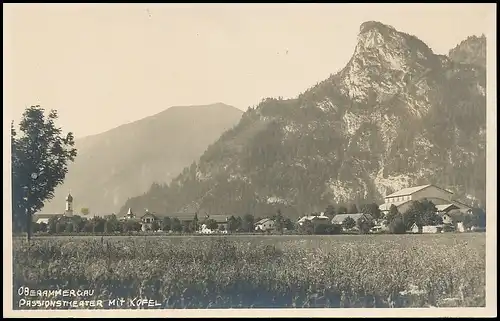 Oberammergau - Passionsspielhaus gegen den Kofel ngl 137.884