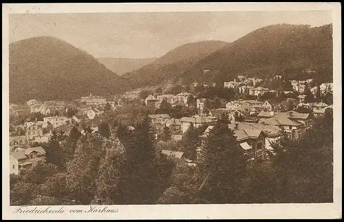 Friedrichroda i.Th. Panorama vom Kurhaus aus gl1926 139.005