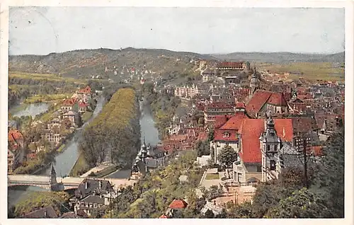 Tübingen a.N. Panorama von Osten gl1933 142.368