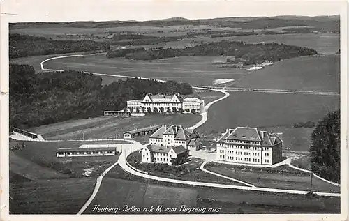 Heuberg-Stetten a.k.M. vom Flugzeug aus gl1935 142.387