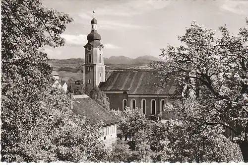 Scheidegg, Allgäu, Blick vom Café "Ludwigshöhe" ngl C8429