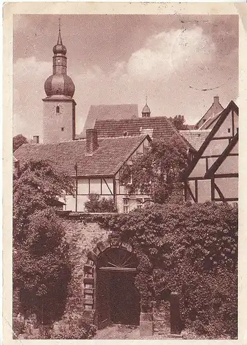 Das alte Arnsberg mit Kirche gl1961 C8439