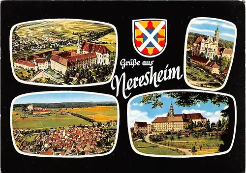 Neresheim Teilansichten Panorama ngl 141.278