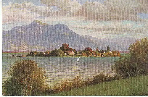 SIGVALD OLSEN Frauenchiemsee ngl C8195