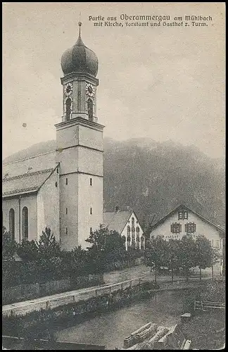 Oberammergau - Partie am Mühlbach ngl 137.847