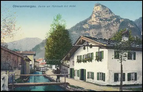 Oberammergau - Partie am Mühlbach ngl 137.857