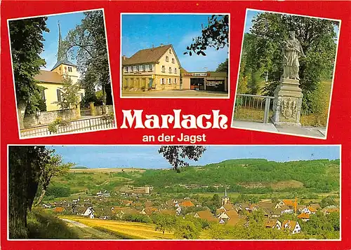 Marlach an der Jagst Teilansichten ngl 141.379