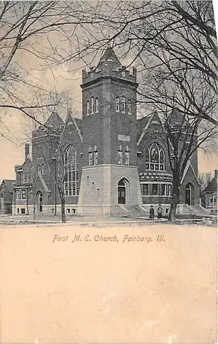Fairbury First M.E. Church ngl 144.467