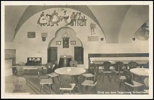 Gruß aus dem Tegernseer Bräustüberl bahnpgl1943 139.616