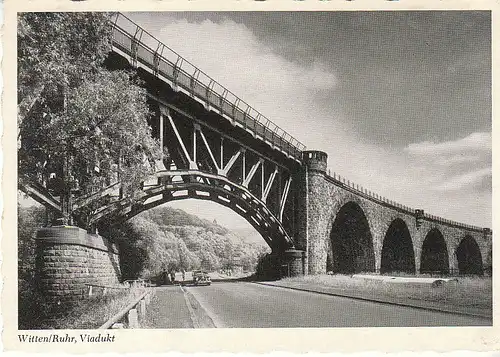 Witten/Ruhr Viadukt gl1957 C8463