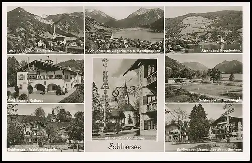 Schliersee Teilansichten ngl 139.463