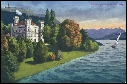 Starnberger See Kgl. Schloss Berg ngl 139.312