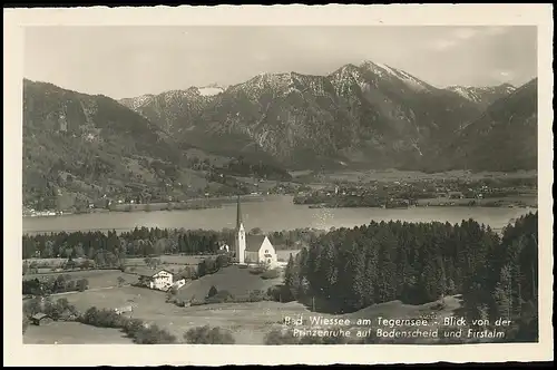 Bad Wiessee Blick von der Prinzenruhe ngl 139.681