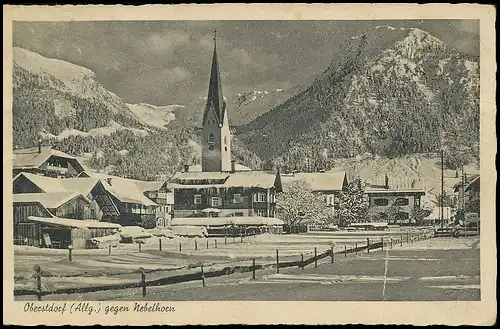 Oberstdorf Panorama gegen Nebelhorn gl1943 138.039